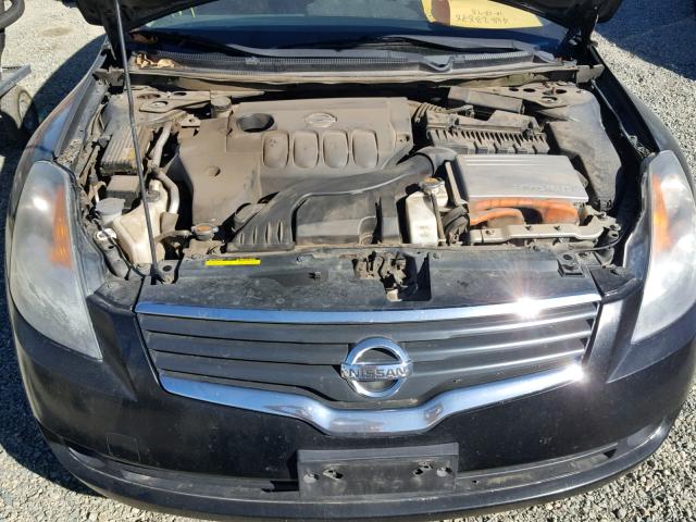 1N4CL21E48C222177 - 2008 NISSAN ALTIMA HYB BLACK photo 7