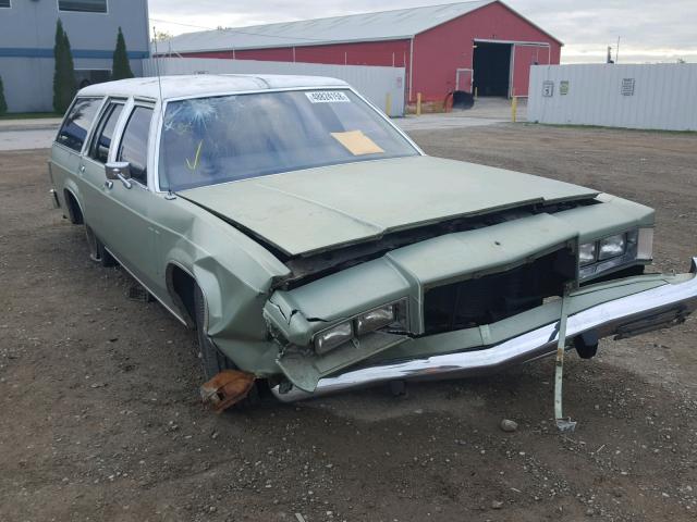 1MEBP87F9BZ648317 - 1981 MERCURY MARQUIS GREEN photo 1