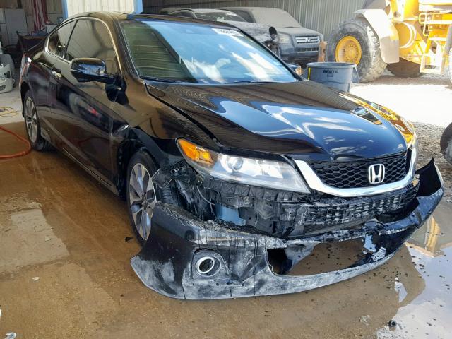 1HGCT1B8XEA006260 - 2014 HONDA ACCORD EXL BLACK photo 1