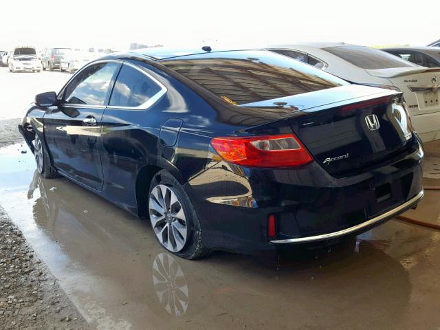 1HGCT1B8XEA006260 - 2014 HONDA ACCORD EXL BLACK photo 3