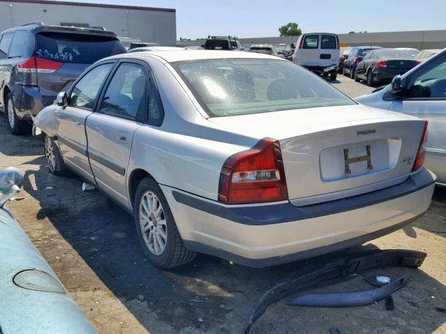 YV1TS94D3Y1121789 - 2000 VOLVO S80 SILVER photo 3