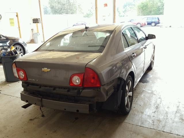 1G1ZC5E18BF318096 - 2011 CHEVROLET MALIBU 1LT 棕色 照片 4