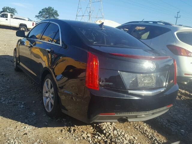 1G6AA5RA1D0117489 - 2013 CADILLAC ATS BLACK photo 3