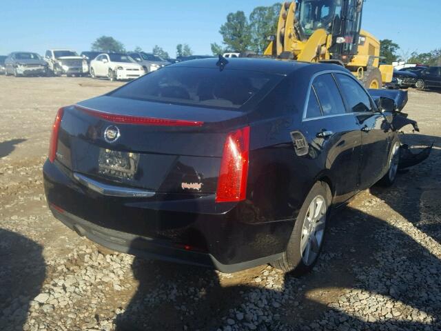 1G6AA5RA1D0117489 - 2013 CADILLAC ATS BLACK photo 4