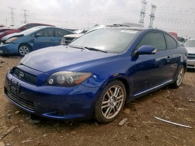 JTKDE167990292413 - 2009 TOYOTA SCION TC ლურჯი ფოტო 2