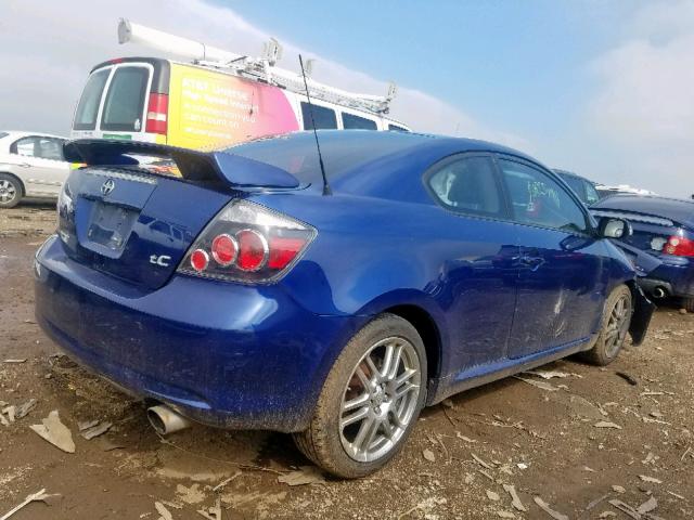 JTKDE167990292413 - 2009 TOYOTA SCION TC ლურჯი ფოტო 4
