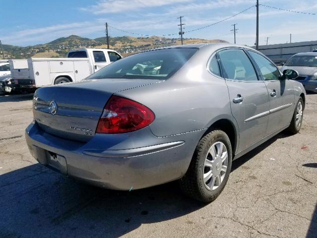 2G4WC552171115287 - 2007 BUICK LACROSSE C GRAY photo 4