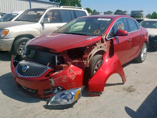 1G4PR5SK3C4222041 - 2012 BUICK VERANO CON RED photo 2