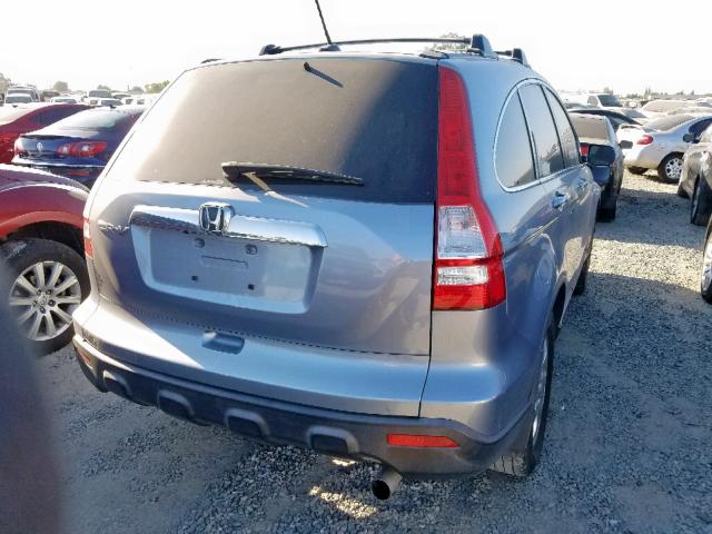 JHLRE48708C061914 - 2008 HONDA CR-V EXL GRAY photo 4