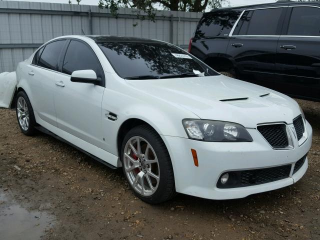 6G2EC57YX9L194027 - 2009 PONTIAC G8 GT WHITE photo 1