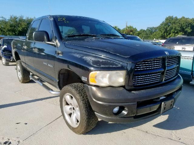 1D7HU18D14S563630 - 2004 DODGE RAM 1500 S BLACK photo 1