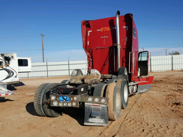 1FUYDCYBXRP448760 - 1994 FREIGHTLINER CONVENTION RED photo 4