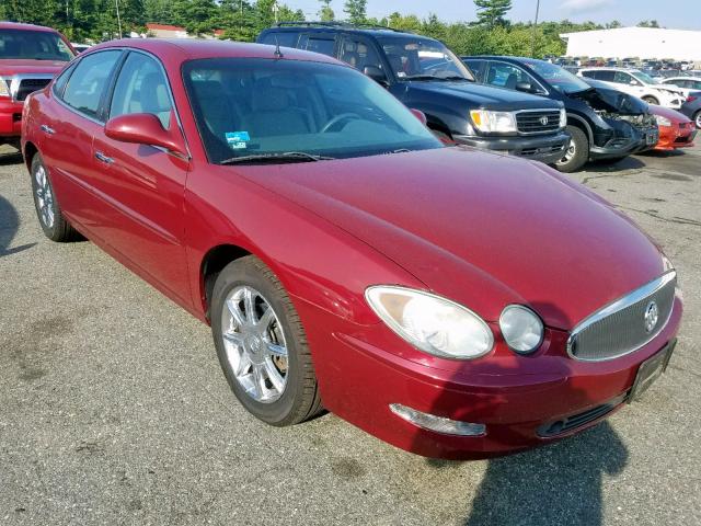 2G4WE537751199752 - 2005 BUICK LACROSSE C MAROON photo 1