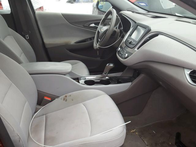 1G1ZB5ST0GF195622 - 2016 CHEVROLET MALIBU LS MAROON photo 5