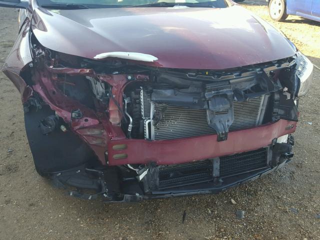 1G1ZB5ST0GF195622 - 2016 CHEVROLET MALIBU LS MAROON photo 9