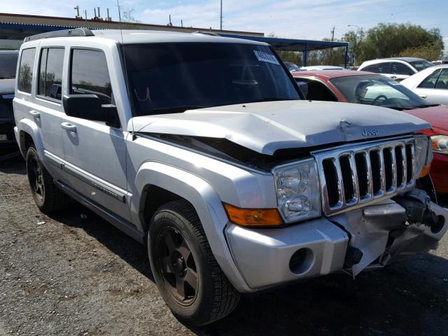 1J8HH48K59C500426 - 2009 JEEP COMMANDER SILVER photo 1
