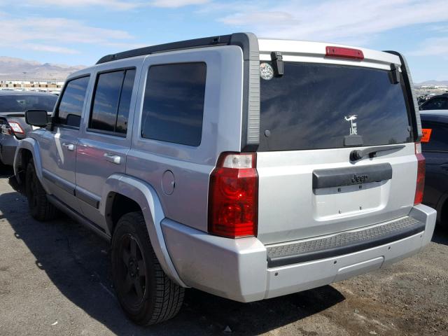 1J8HH48K59C500426 - 2009 JEEP COMMANDER SILVER photo 3