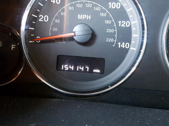 1J8HH48K59C500426 - 2009 JEEP COMMANDER SILVER photo 8