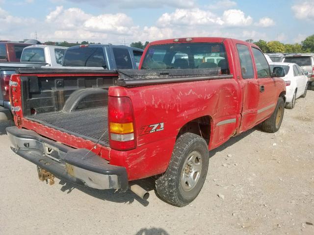 2GTEK19T021333793 - 2002 GMC NEW SIERRA RED photo 9