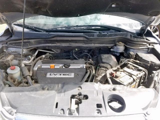 JHLRE48747C112801 - 2007 HONDA CR-V EXL SILVER photo 7