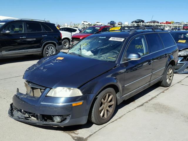 WVWVD63B64E268067 - 2004 VOLKSWAGEN PASSAT GLS BLUE photo 2