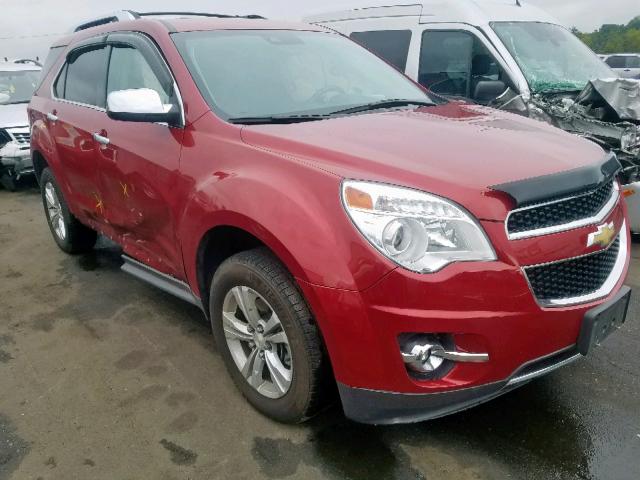 2GNFLGE38D6214364 - 2013 CHEVROLET EQUINOX LT RED photo 1