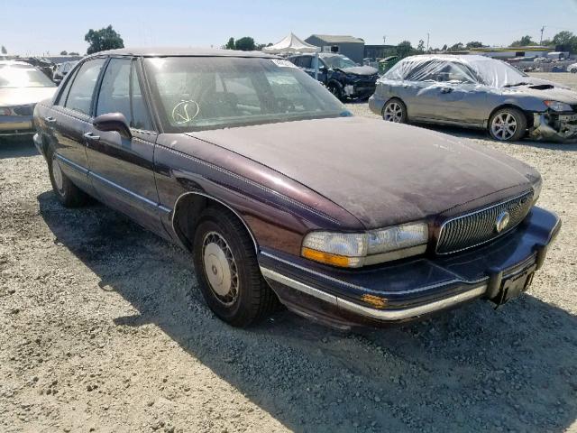 1G4HP52K8TH410377 - 1996 BUICK LESABRE CU MAROON photo 1