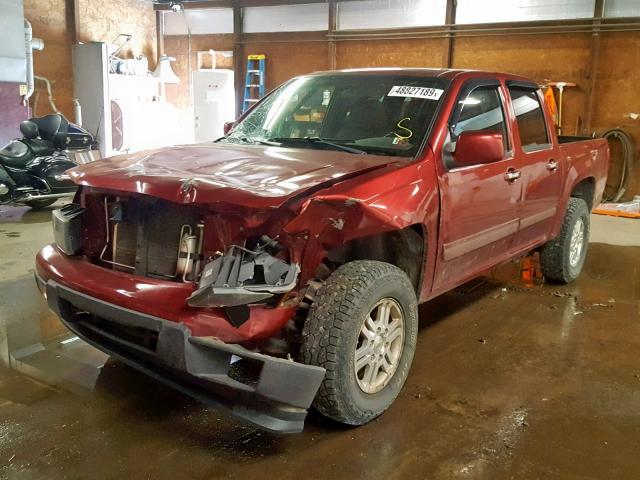 1GCJTCDE7A8101297 - 2010 CHEVROLET COLORADO L RED photo 2