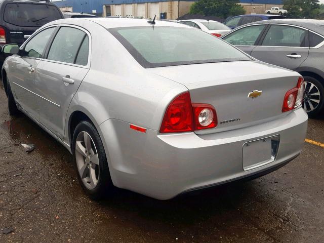 1G1ZC5E17BF240331 - 2011 CHEVROLET MALIBU 1LT SILVER photo 3