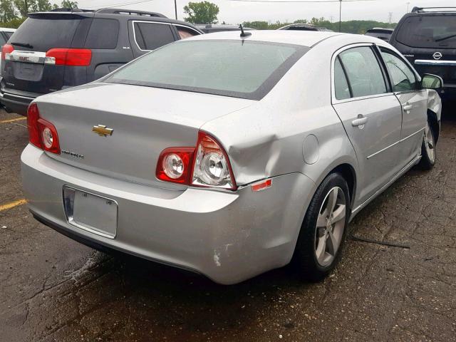 1G1ZC5E17BF240331 - 2011 CHEVROLET MALIBU 1LT SILVER photo 4