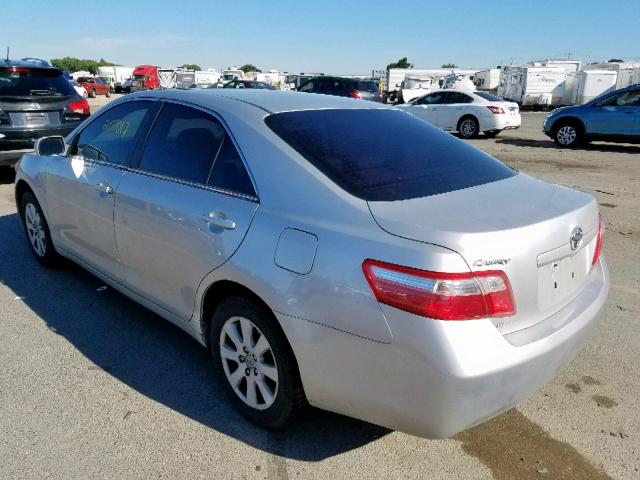 4T1BE46K78U761036 - 2008 TOYOTA CAMRY CE SILVER photo 3