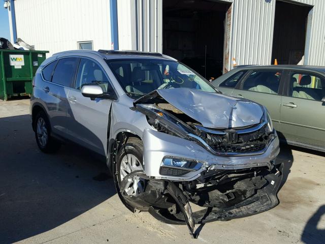 2HKRM3H7XFH511001 - 2015 HONDA CR-V EXL SILVER photo 1