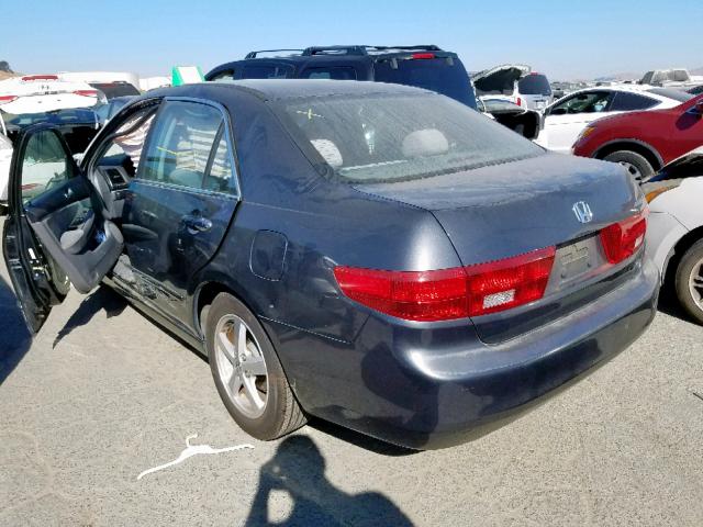 1HGCM55715A150366 - 2005 HONDA ACCORD EX GRAY photo 3