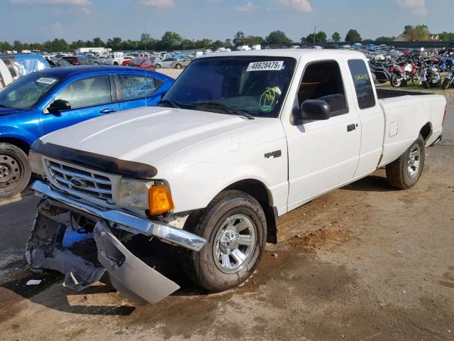 1FTYR44U62TA37469 - 2002 FORD RANGER SUP WHITE photo 2