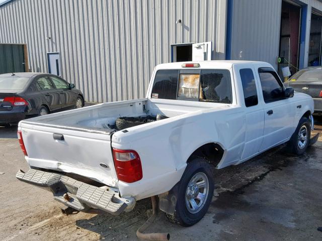 1FTYR44U62TA37469 - 2002 FORD RANGER SUP WHITE photo 4