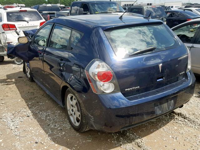 5Y2SP67089Z425567 - 2009 PONTIAC VIBE BLUE photo 3