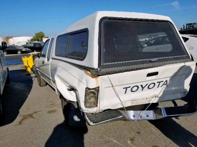 JT4RN93P8N5048653 - 1992 TOYOTA PICKUP 1/2 WHITE photo 3