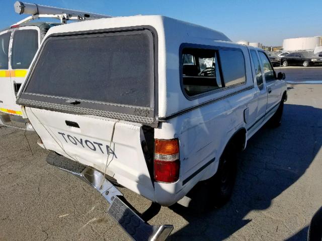 JT4RN93P8N5048653 - 1992 TOYOTA PICKUP 1/2 WHITE photo 4