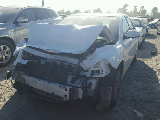 1G1ZC5EB7A4131662 - 2010 CHEVROLET MALIBU 1LT თეთრი ფოტო 2
