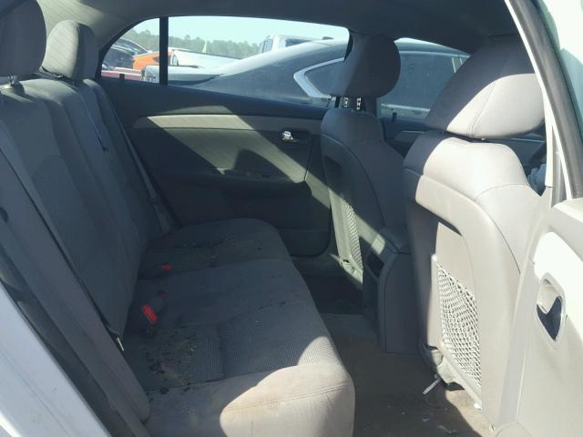 1G1ZC5EB7A4131662 - 2010 CHEVROLET MALIBU 1LT თეთრი ფოტო 6