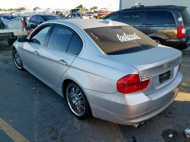 WBAVB335X6KS34908 - 2006 BMW 330 I SILVER photo 3