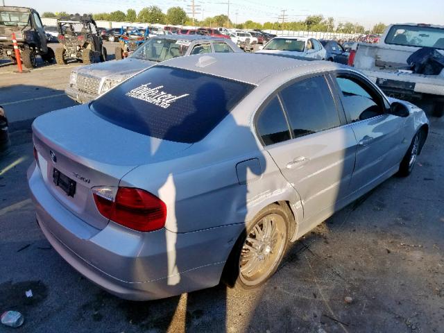 WBAVB335X6KS34908 - 2006 BMW 330 I SILVER photo 4