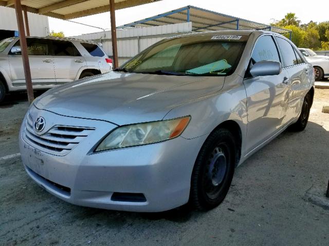 4T1BE46K77U714071 - 2007 TOYOTA CAMRY NEW SILVER photo 2