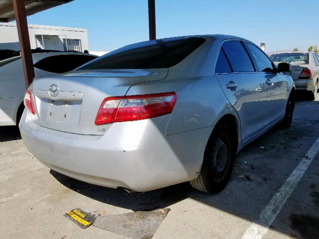 4T1BE46K77U714071 - 2007 TOYOTA CAMRY NEW SILVER photo 4