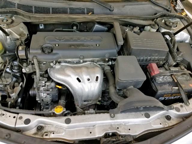 4T1BE46K77U714071 - 2007 TOYOTA CAMRY NEW SILVER photo 7