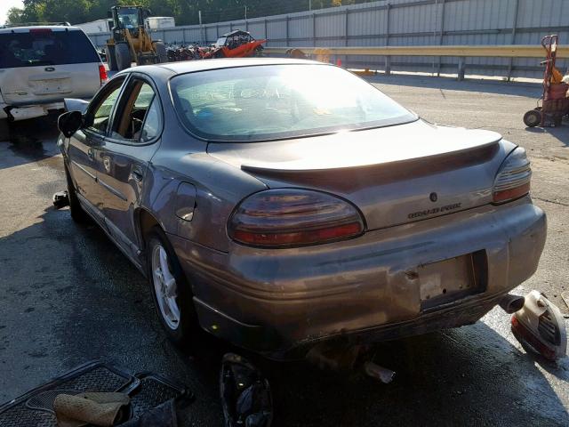 1G2WP52K0XF241439 - 1999 PONTIAC GRAND PRIX SILVER photo 3