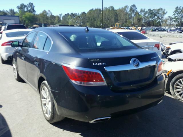 1G4GD5E35CF203448 - 2012 BUICK LACROSSE P BLACK photo 3