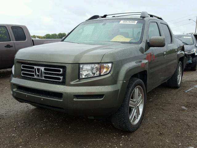 2HJYK16506H511102 - 2006 HONDA RIDGELINE BROWN photo 2