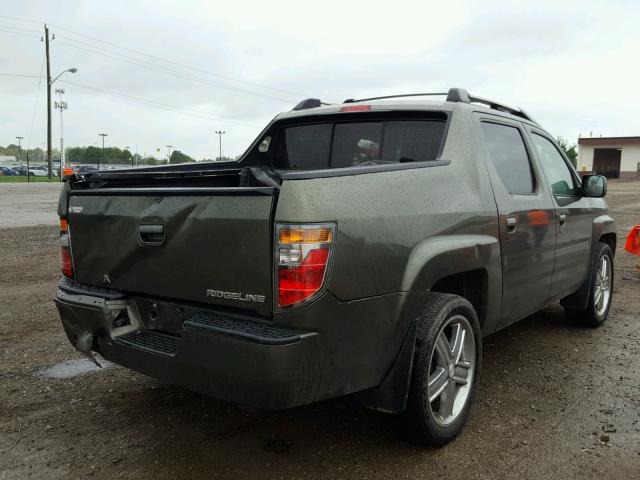 2HJYK16506H511102 - 2006 HONDA RIDGELINE BROWN photo 4