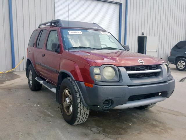 5N1ED28T24C637833 - 2004 NISSAN XTERRA XE MAROON photo 1